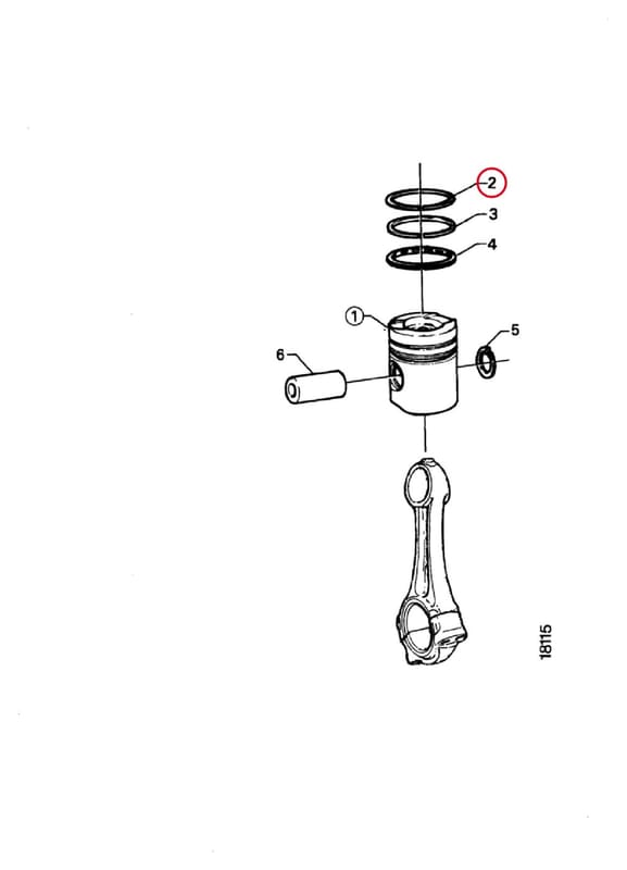 PISTON RING 1102999