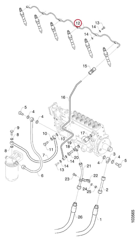 RETURN PIPE 1110918