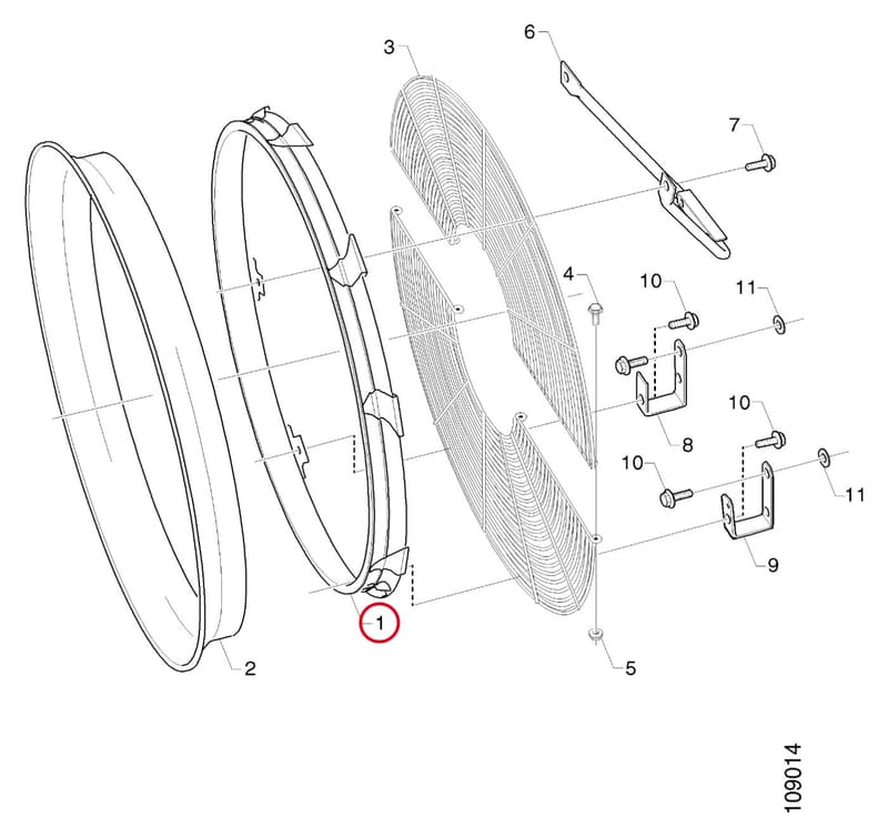 FAN RING 1114795
