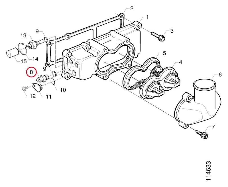 SENSOR- THIS PRODUCT IS REPLACED! 1116951