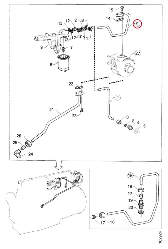 DELIVERY TUBE 1117741
