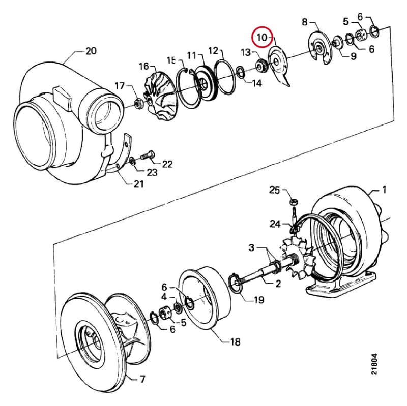 OIL DEFLECTOR 1118004