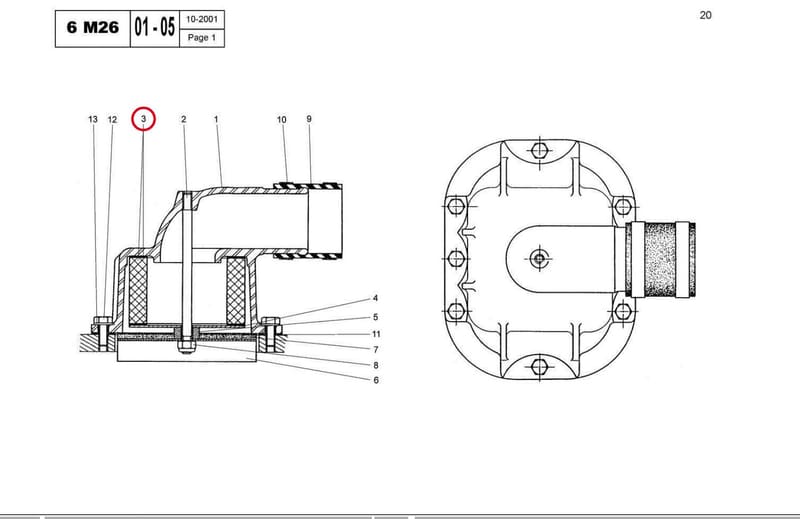 BREATHER CARTRIDGE PREP. 13015120V