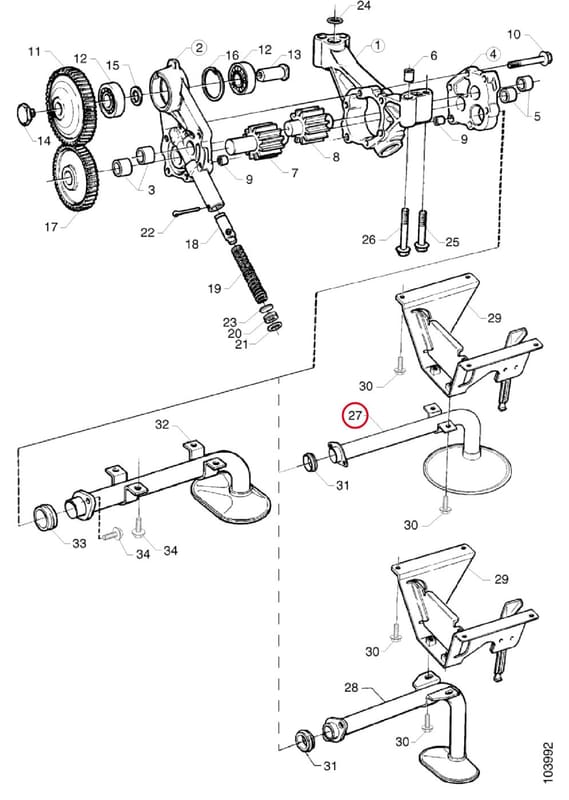 SUCTION PIPE 1302911