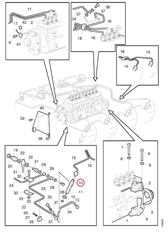 NOZZLE HOLDER 1303807