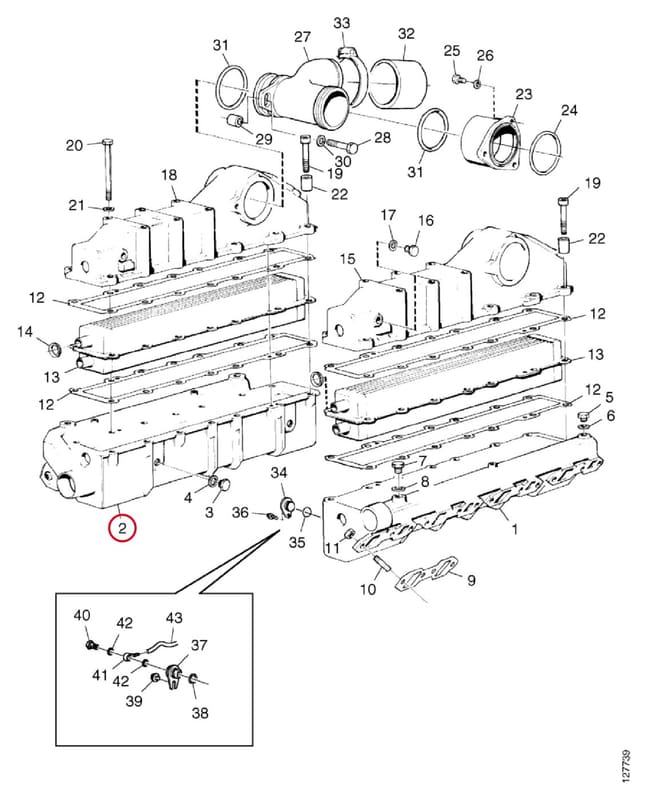 INLET MANIFOLD 1303994
