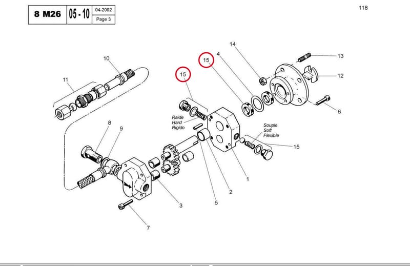 FUEL PUMP REPAIR KIT 13055870N