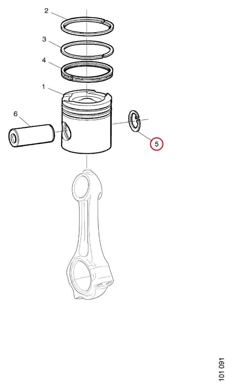 SNAP RING - THIS PRODUCT IS REPLACED! 1305643