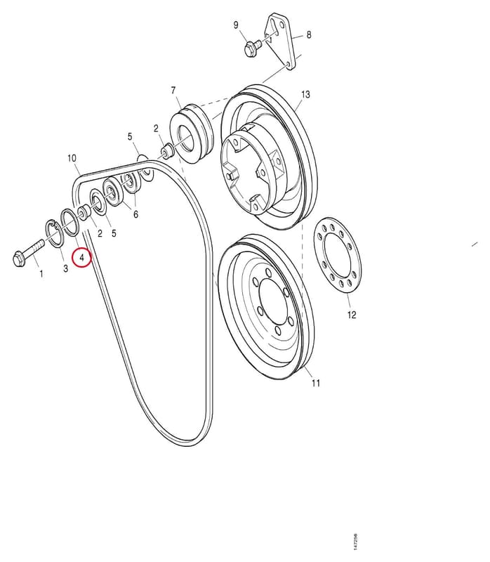 SPACER RING 1313763