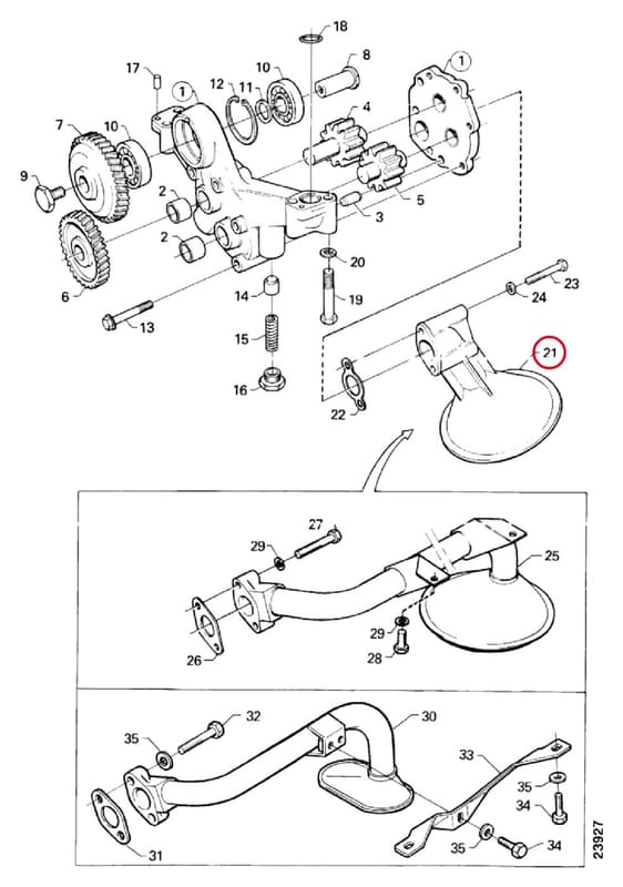 SUCTION PIPE 1313765