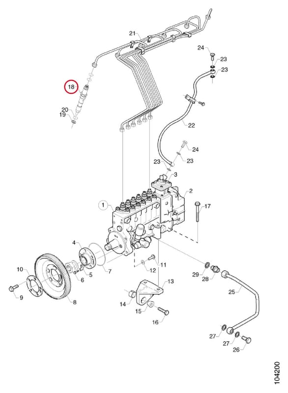 NEW INJECTOR 1318812