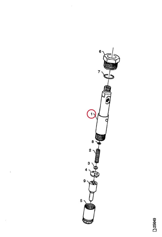 NOZZLE HOLDER 1318813