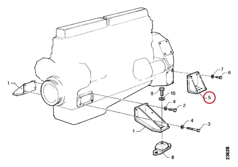ENGINE BRACKET 1319357