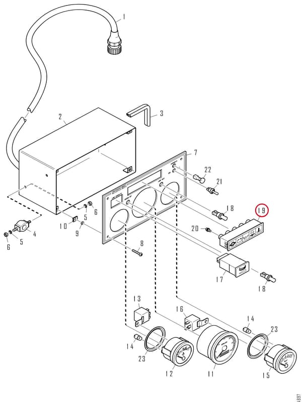 ALARM PANEL 1327178
