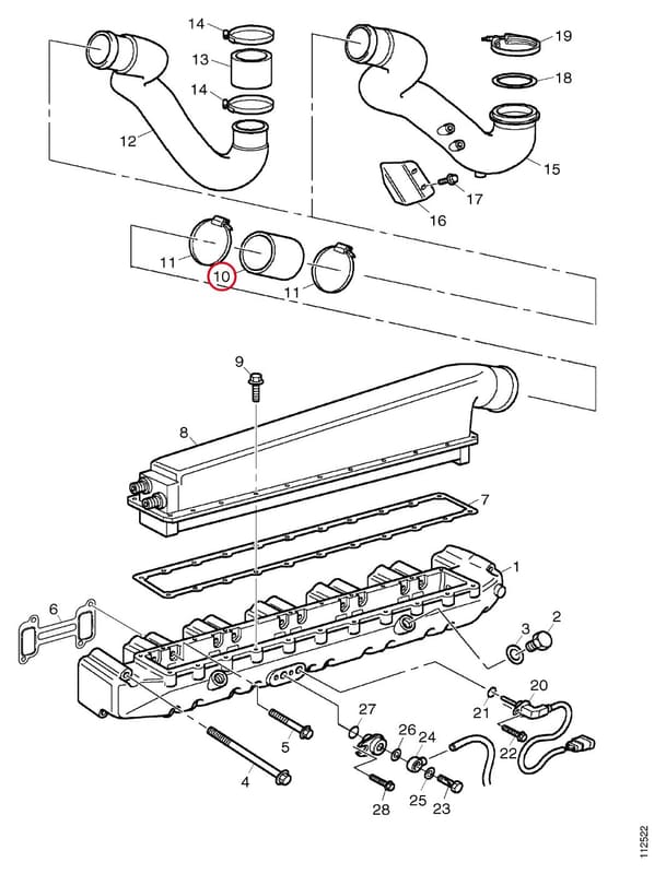 HOSE - THIS PRODUCT IS REPLACED! 1334820