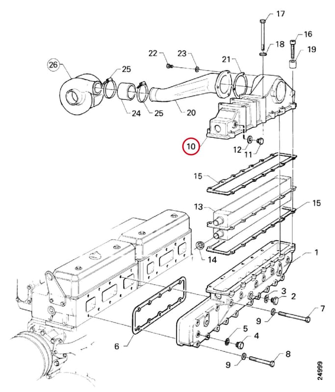 RECONDITIONED INTAKE MANIFOLD - THIS PRODUCT IS REPLACED! 1340011R