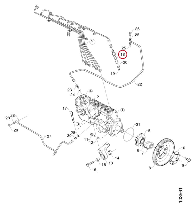 NEW INJECTOR 1340592
