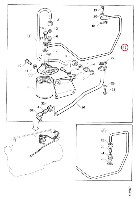 OIL PIPE 1347761