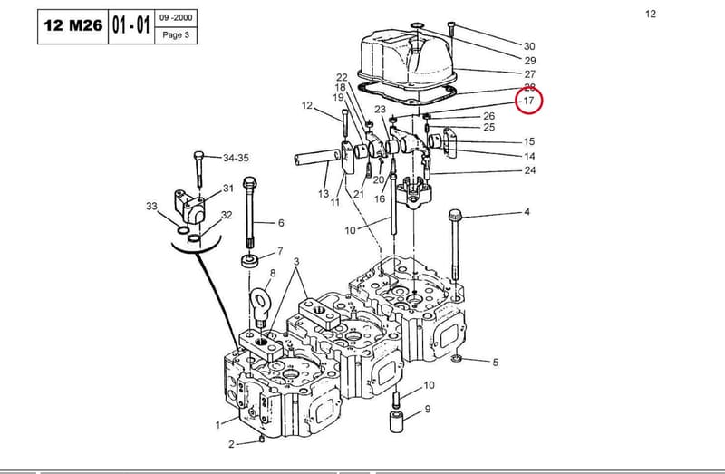 NUT M10 X 1,00 13504230L
