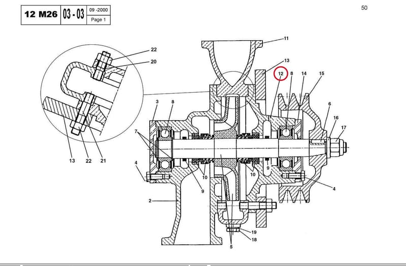 FLANGE 13510090F