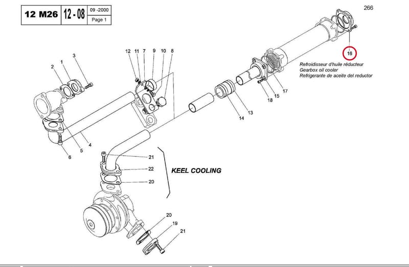 SQUARE FLANGE 34 80 80 13511380H