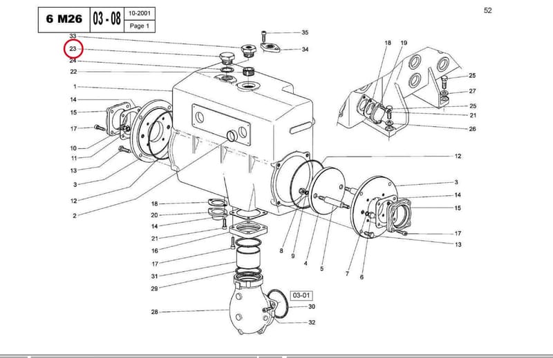 PLUG 1 " GAS 33,2 13515070T