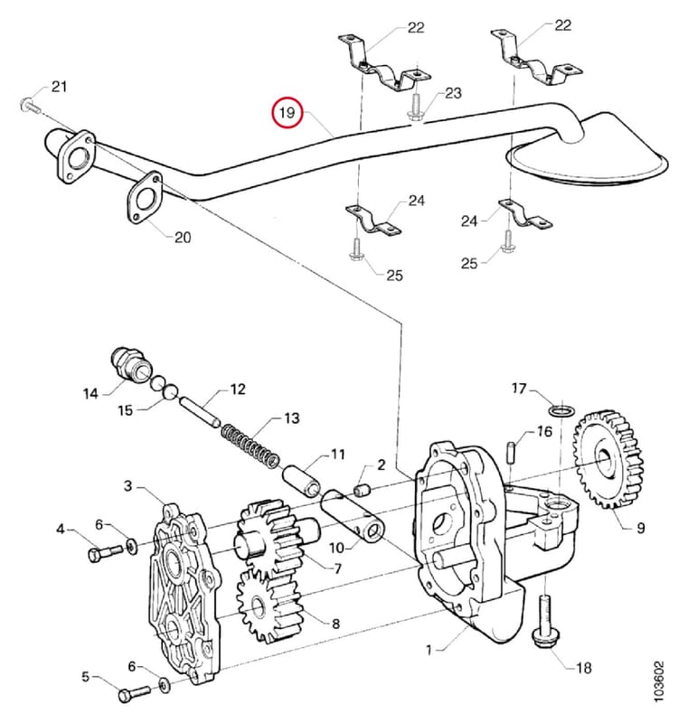 SUCTION PIPE 1354106