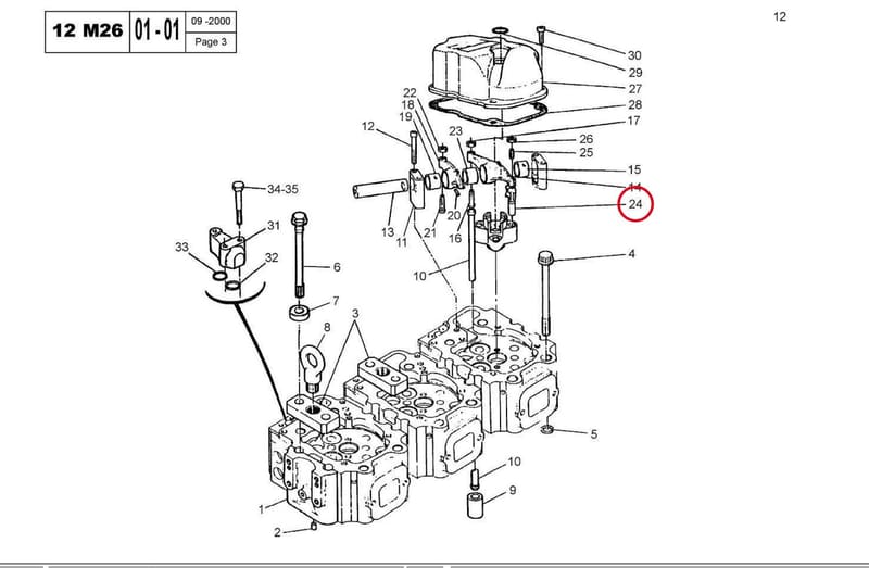 VALVE BRIDGE ASS. 13583540S