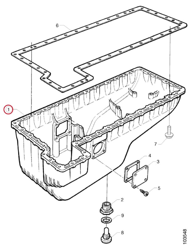 OIL PAN 1360060