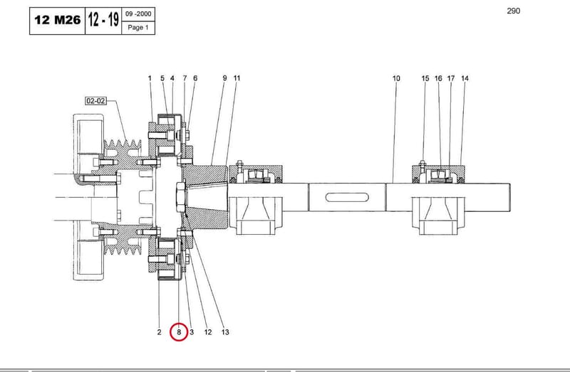 PTO SHAFT 13602610W
