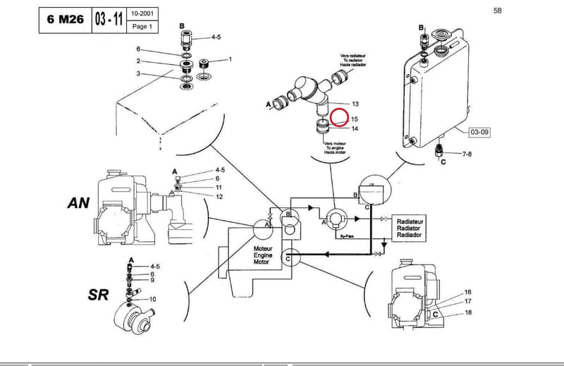 THERMOSTAT 13610340Y