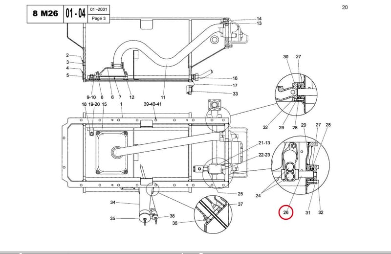 OUTLET TUBE 13614230B