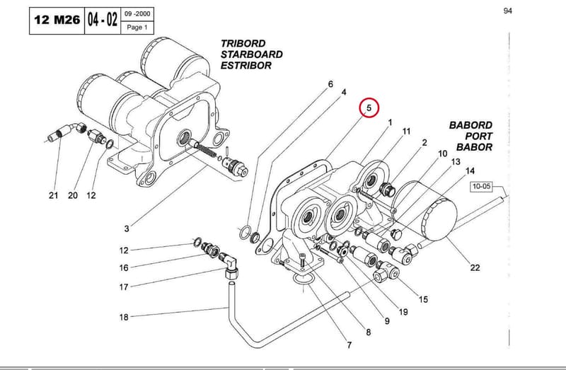 GASKET 13615050S