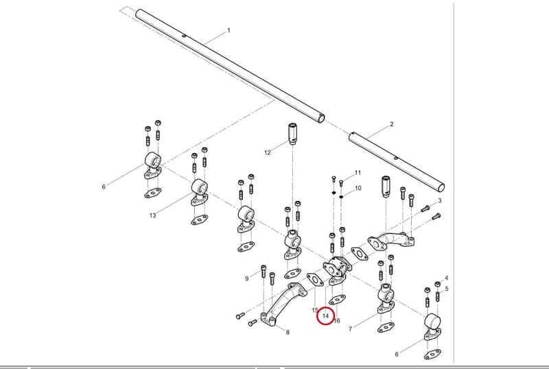 TEE CONNECTION 13615980D-CW