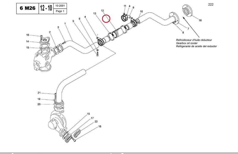 HOSE 45 57 75 13616900D