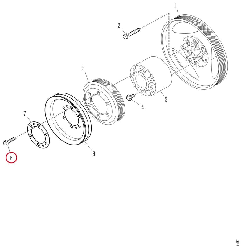 FLANGE SCREW 1368493