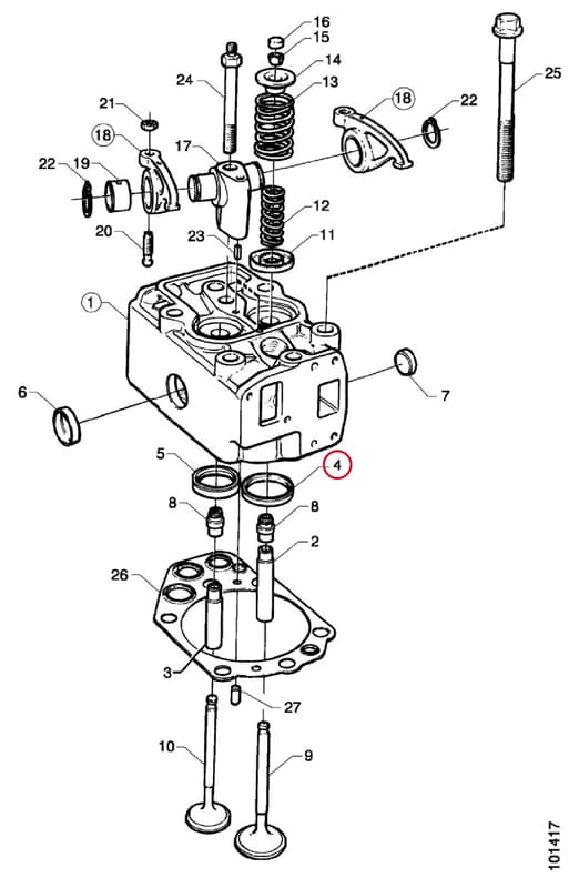 VALVE SEAT RING 1371885