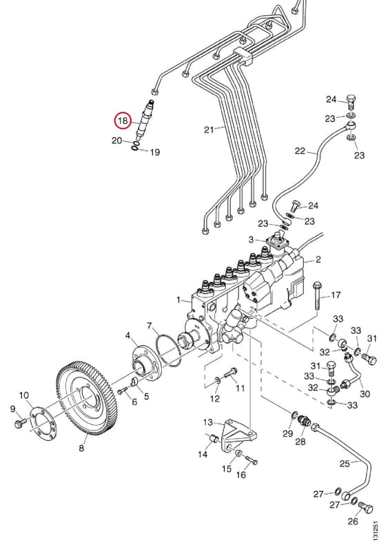 INJECTOR 1372541