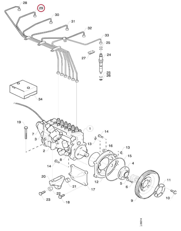 INJECTOR PIPE 1375370