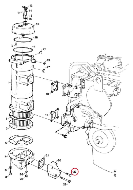 BOLT - THIS PRODUCT IS REPLACED! 1375437