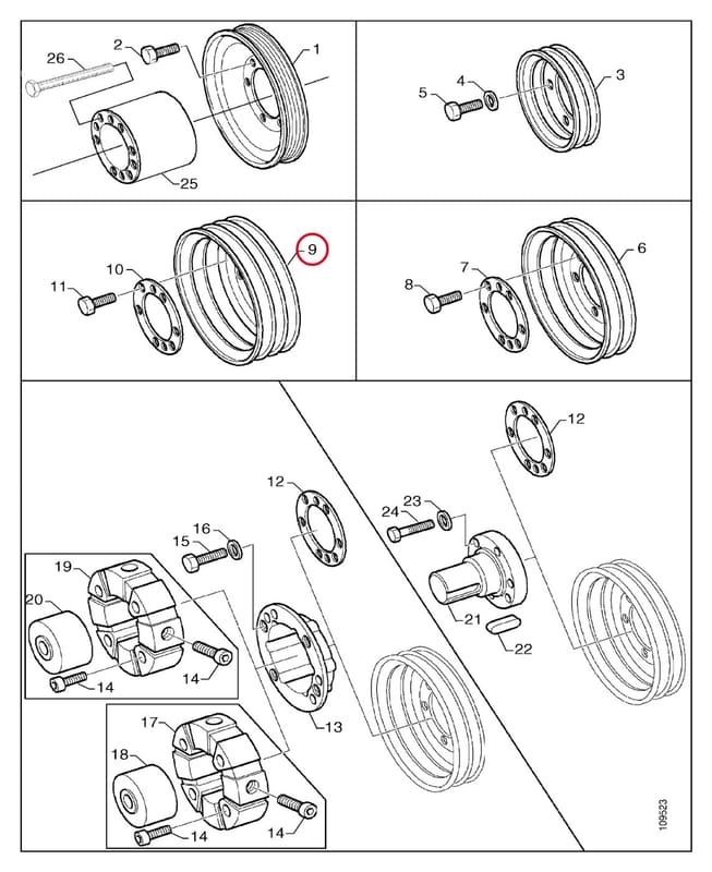 PULLEY 1380025