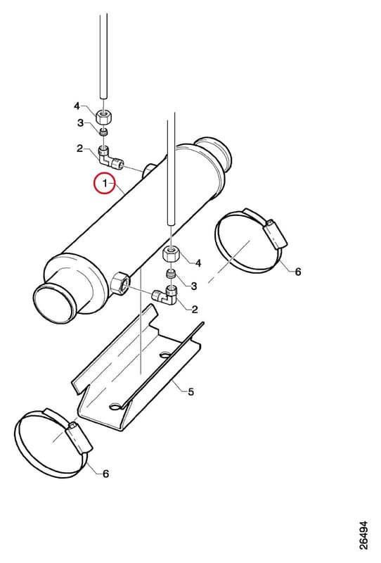 FUEL COOLER 1384195