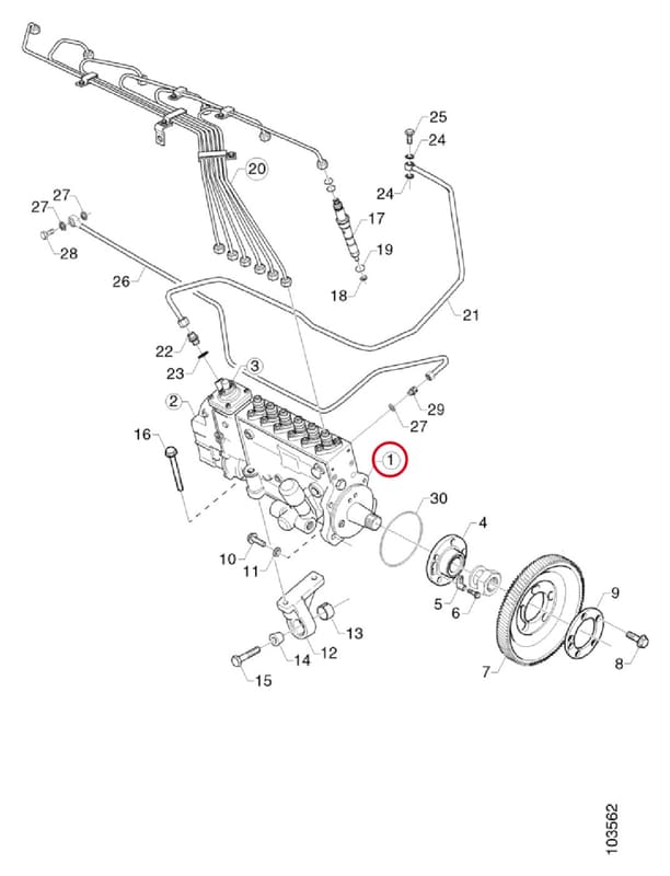FUEL OIL PUMP 1385930