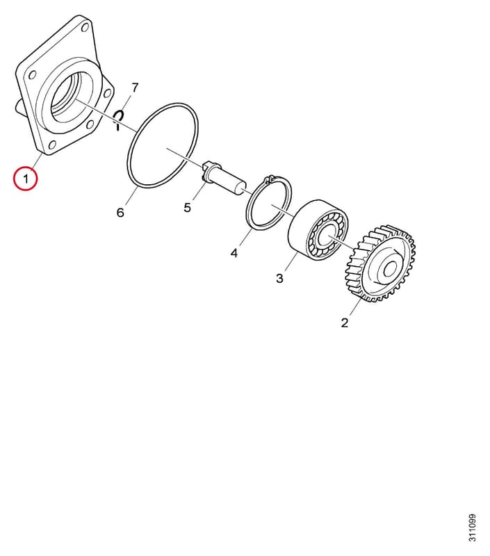 FLANGE 1386215