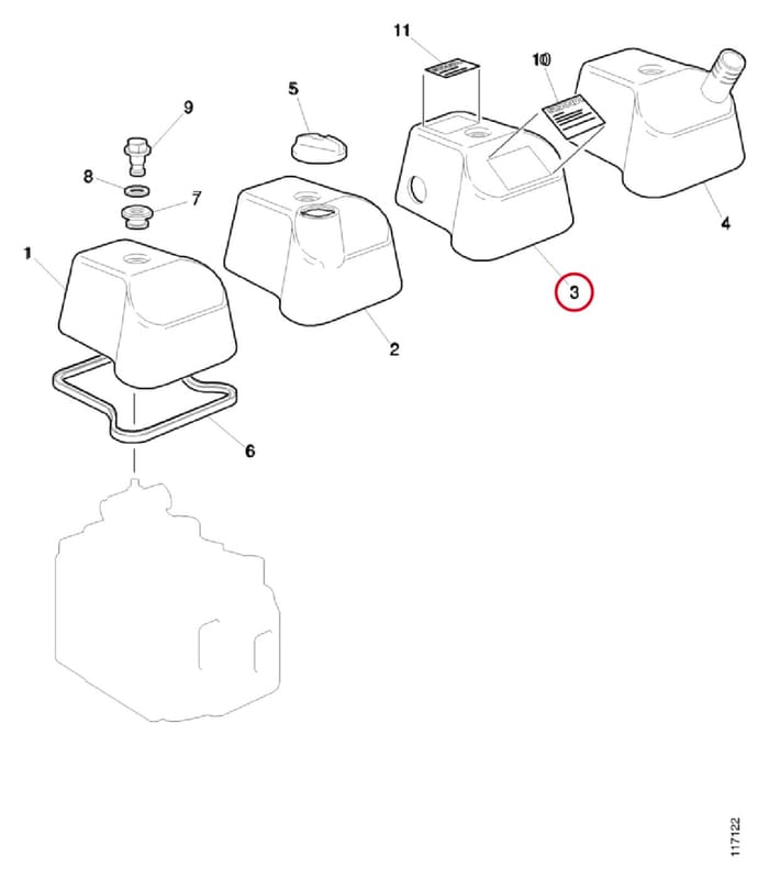 VALVE COVER - THIS PRODUCT IS REPLACED! 1387004