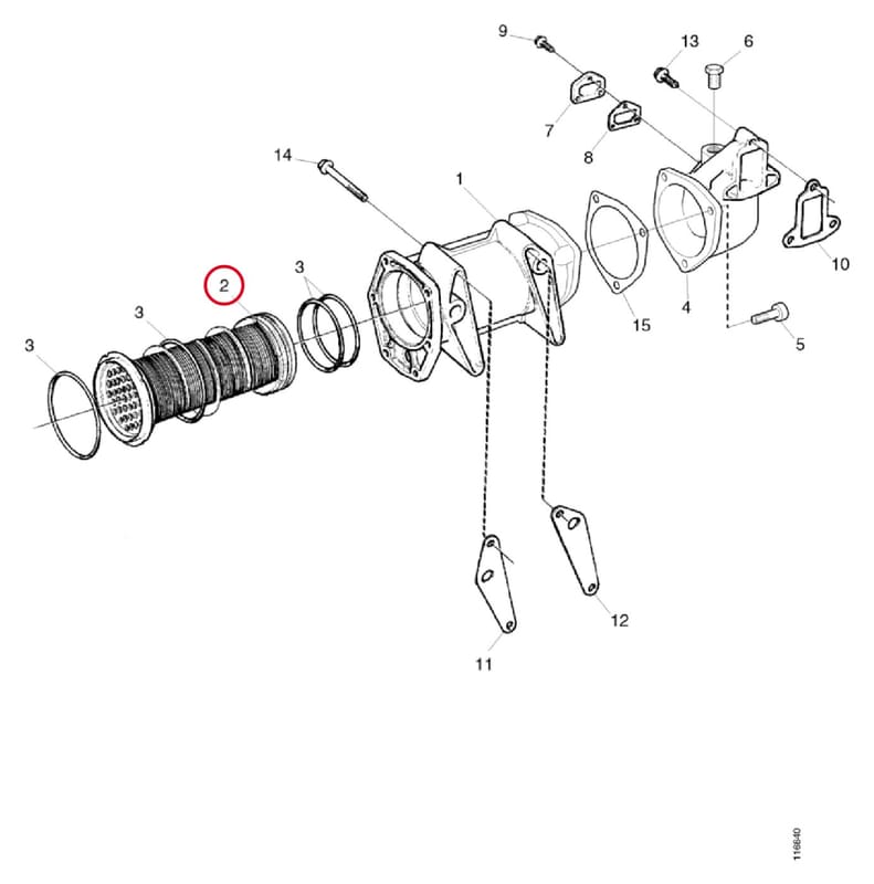 OIL COOLER 1391178
