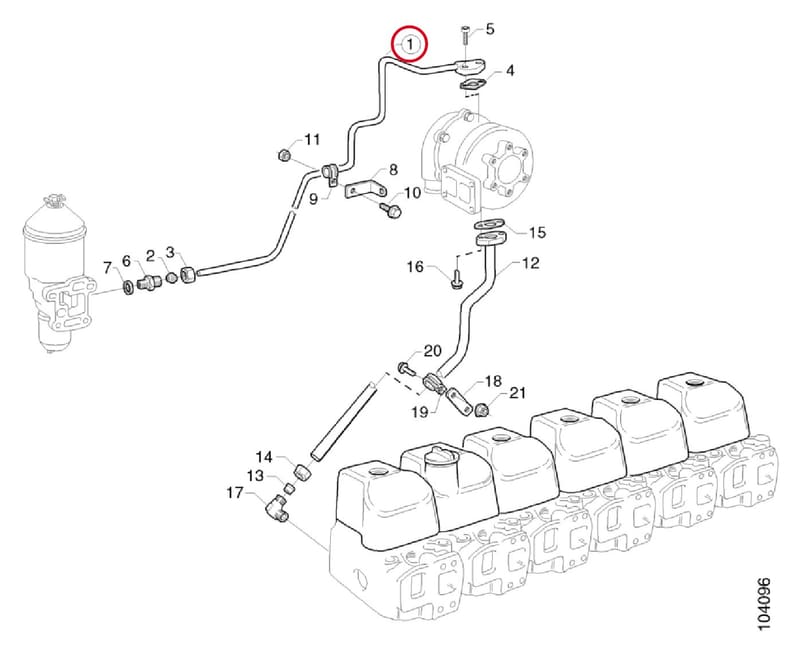 OIL PIPE 1395126