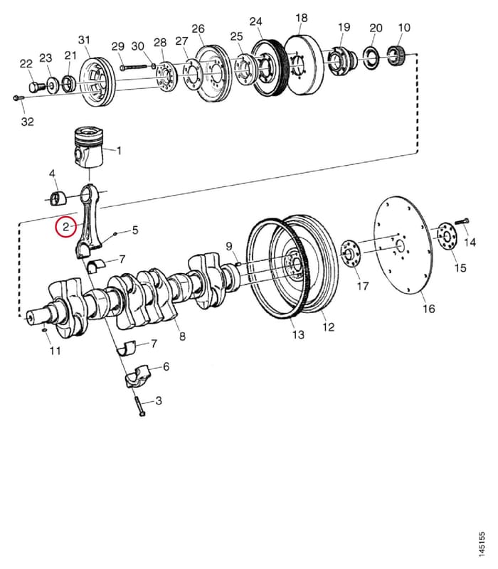 CONNECTION ROD 1401815