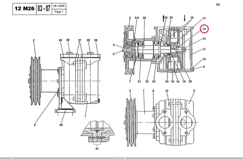 WASHER 14,5 28 4 STAINLE 14032290P
