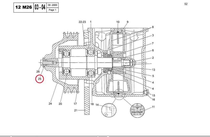 WASHER 14033520B